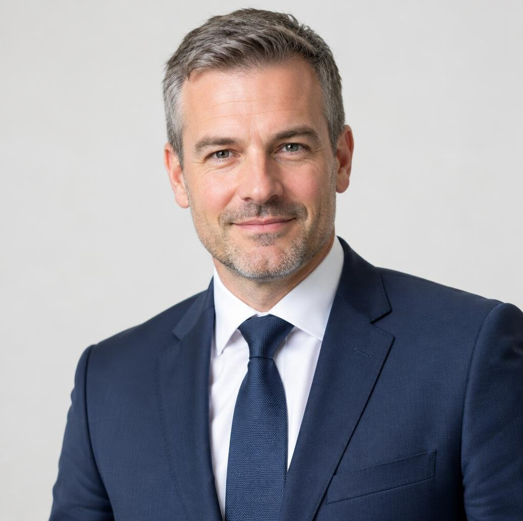 Portrait of a Belgian male strategy consultant