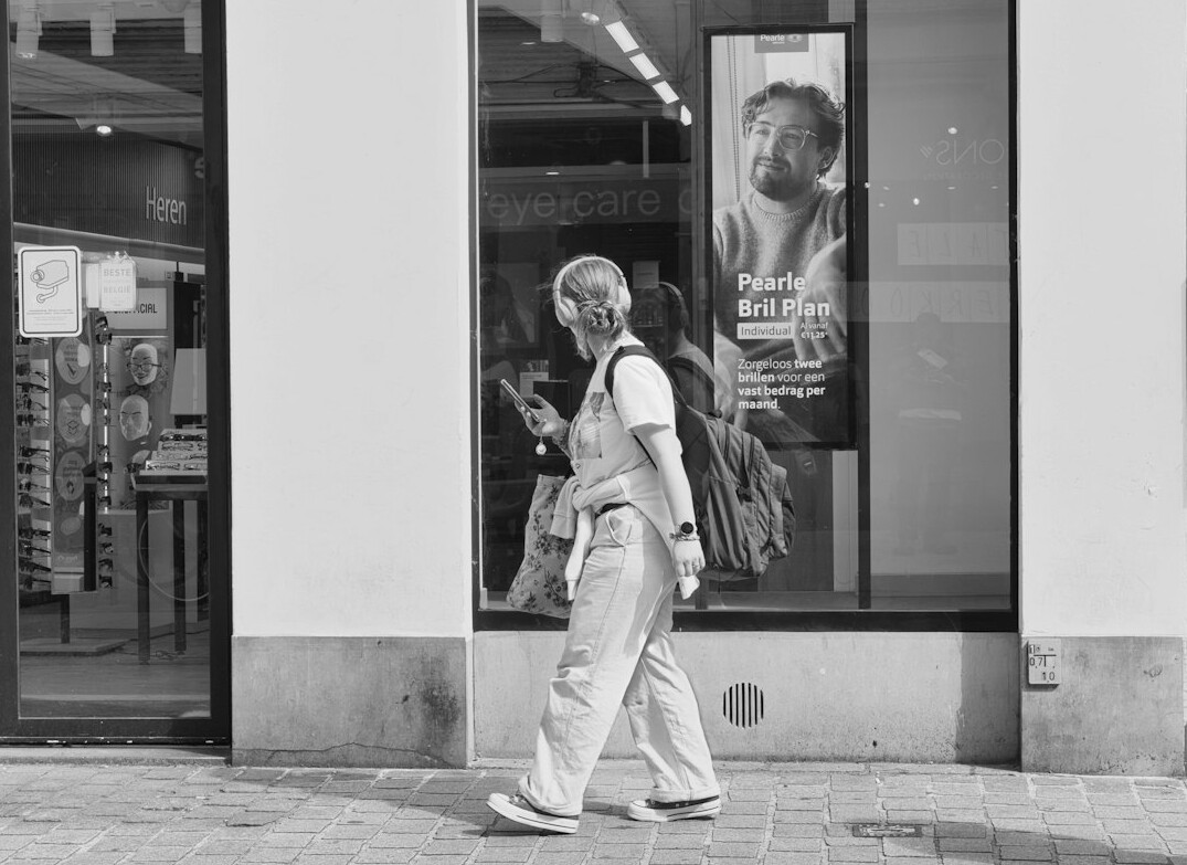 Portrait of a Belgian female market strategist